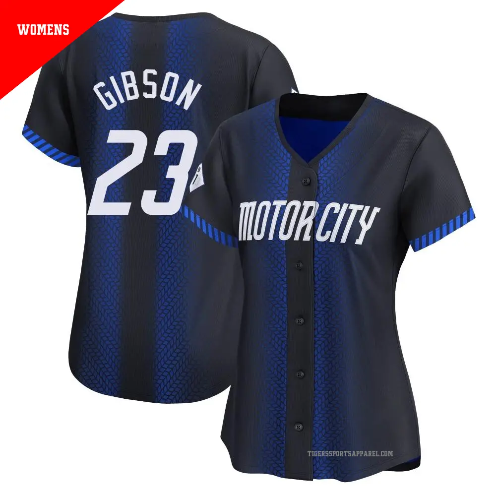 Toddler 23 Kirk Gibson Detroit Tigers Blue Limited Preschool 2024 City Connect Jersey